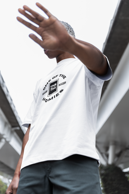 The Homies Logo White Tee