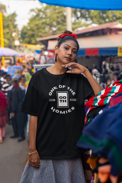 The Homies Logo Black Tee