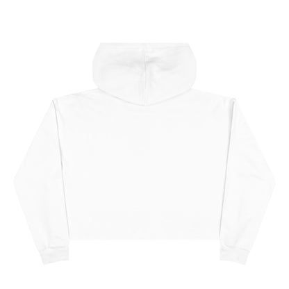 The Homies White Logo Crop Top Hoodie