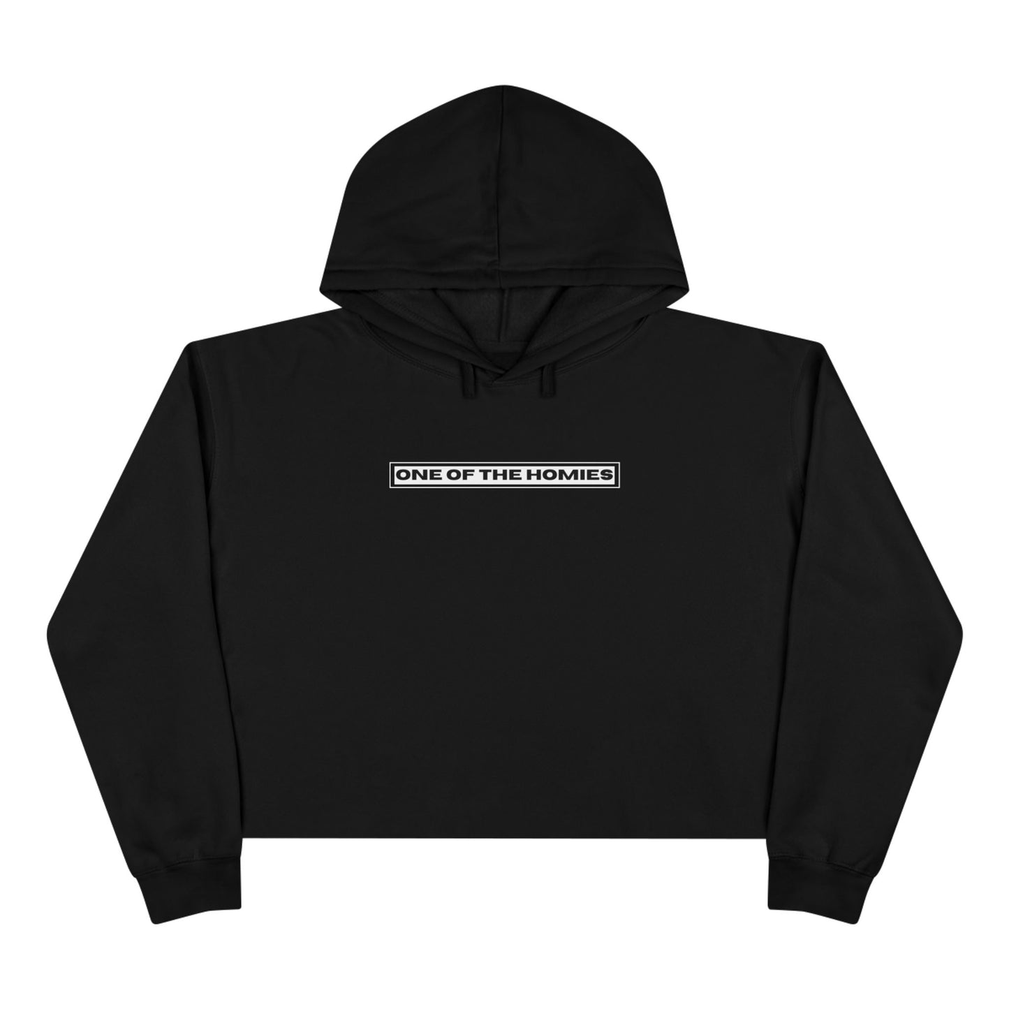 The OG Homies Black Crop Top Hoodie